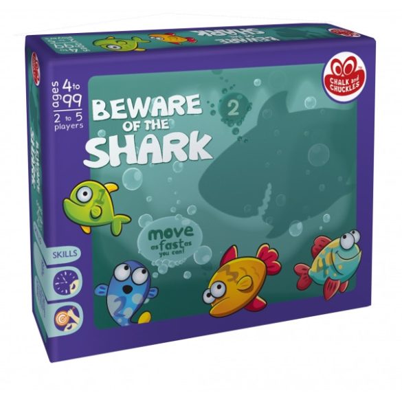 Chalk and Chuckles - Beware of the Shark Óvakodj a cápától BONTOTT társasjáték