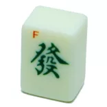 Mahjong piros műanyag dobozban