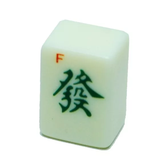 Mahjong piros műanyag dobozban