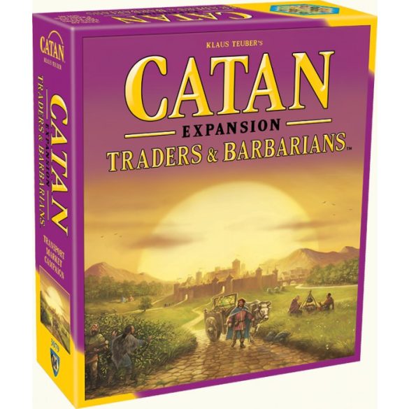 Catan Traders & Barbarians 5 - 6 fős kiegészítő(fa darabos) kiegészítő, (eng)