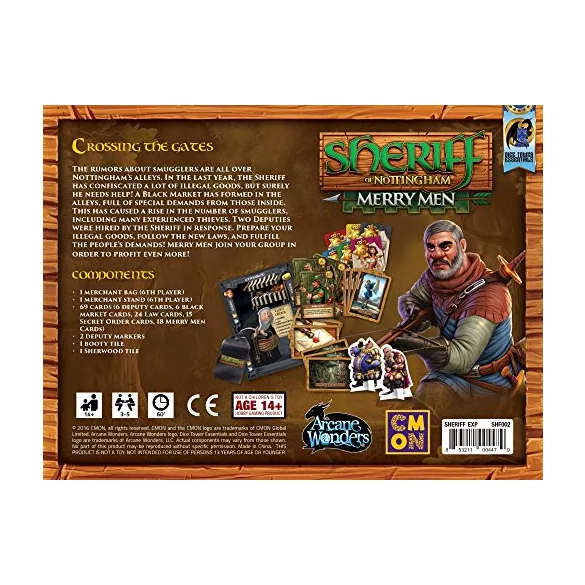 Sheriff of Nottingham (eng) Merry Men kiegészítő