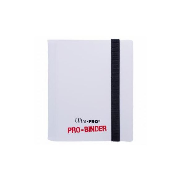 Card Binder - kártya tartó mappa - Fehér, fehér belsővel (Ultra Pro)