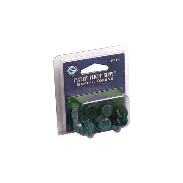 Jelölő token - zöld (Fantasy Flight supply gaming)