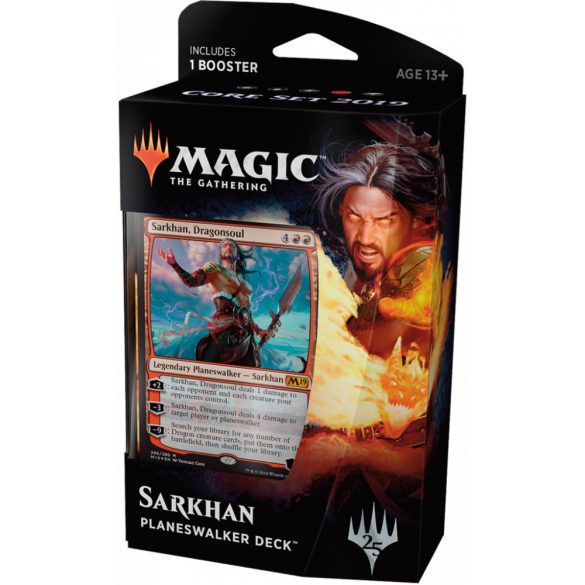 Magic The Gathering: Core 19 Planeswalker deck (Sarkhan)