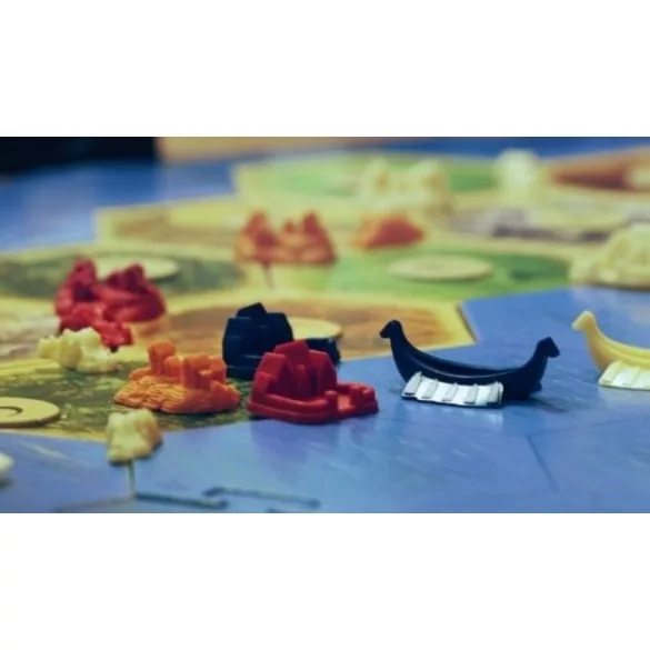Catan Explorers and pirates 5-6 fős (fa darabos) kiegészítő, angol nyelven