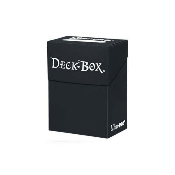 Deck Box - kártya tartó doboz - fekete (Ultra pro)