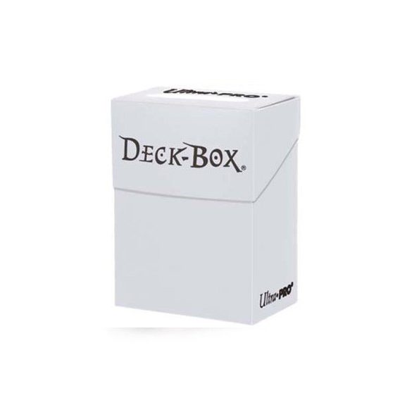 Deck Box - kártya tartó doboz - Fehér (Ultra Pro)