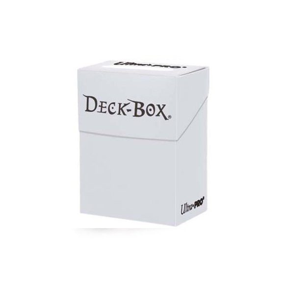 Deck Box - kártya tartó doboz - fehér (Ultra pro)
