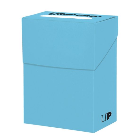 Deck Box - kártya tartó doboz - Szolid világos kék (Ultra Pro)
