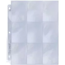   Kártyatartó mappa - bővítő lap - 9 helyes (Ultra pro - Silver series)