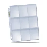 Kártyatartó mappa - bővítő lap - 9 helyes (Ultra pro - Platinum series)