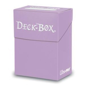 Deck Box - kártya tartó doboz - szolid lila (Ultra pro)