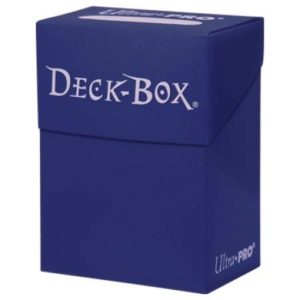 Deck Box - kártya tartó doboz - Szolid kék (Ultra Pro)