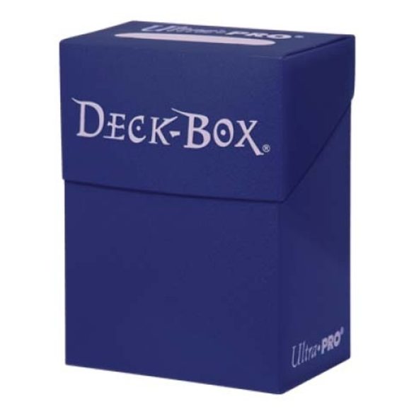 Deck Box - kártya tartó doboz - szolid kék (Ultra pro)
