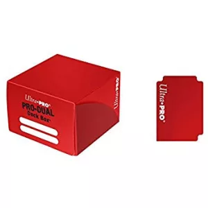 Deck Box - kártya tartó doboz - piros (Ultra pro)