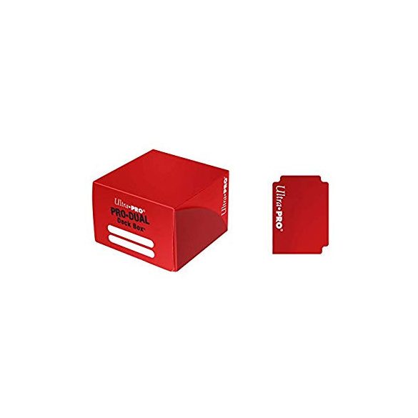 Deck Box - kártya tartó doboz - piros (Ultra pro)