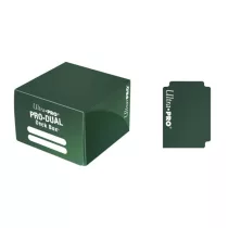 Deck Box - kártya tartó doboz - sötét zöld (Ultra pro)