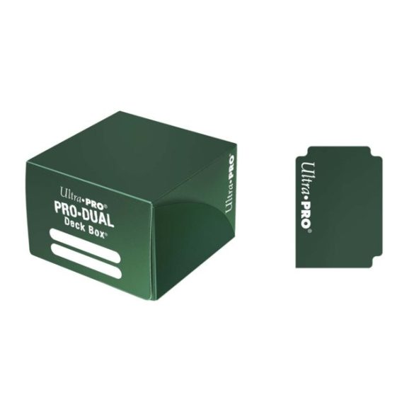 Deck Box - kártya tartó doboz - sötét zöld (Ultra pro)