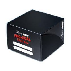 Dual Deck Box - kártya tartó doboz - Fekete (Ultra Pro)