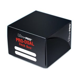 Deck Box - kártya tartó doboz - fekete (Ultra pro)