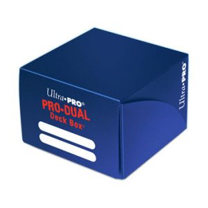 Dual Deck Box - kártya tartó doboz - Kék (Ultra Pro)