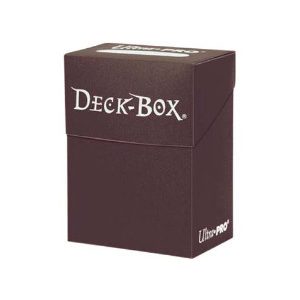 Deck Box - kártya tartó doboz - Barna (Ultra Pro)