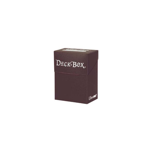 Deck Box - kártya tartó doboz - Barna (Ultra Pro)