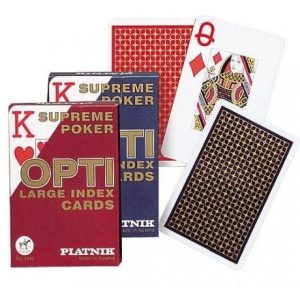 Kártya, francia kártya - 1x55 darabos (Piatnik - brigde)