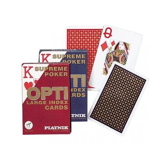 Kártya, francia kártya - 1x55 darabos (Piatnik - brigde)