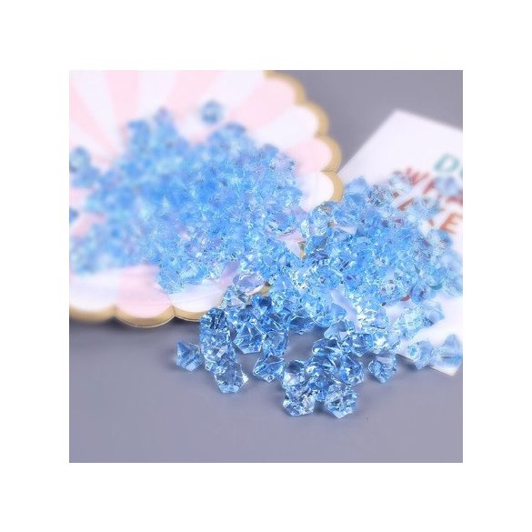 Acryl kristály - világos kék