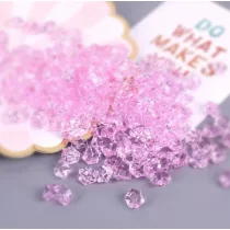 Jelölő token - rózsaszín (Acryl kristály)