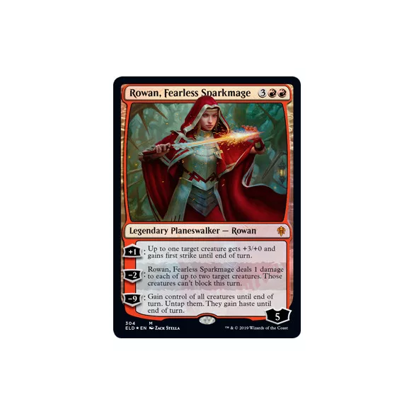 Magic: The Gathering -  Throne of Eldraine - Planeswalker Deck (Rowan)