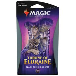 Magic the Gathering Throne of Eldrain theme booster (fekete)