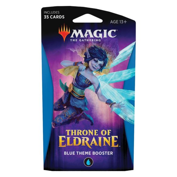 Magic the Gathering Throne of Eldrain theme booster (kék)