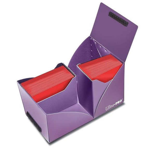 Deck Box - kártya tartó doboz - lila (Ultra pro)