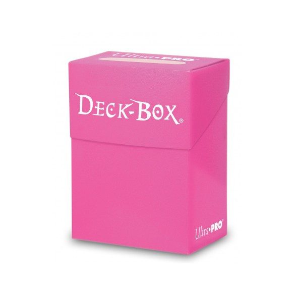 Deck Box - kártya tartó doboz - rózsaszín (Ultra pro)
