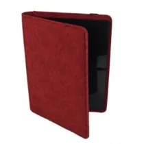 Kártyatartó mappa - piros (4 kártyás - prémium)