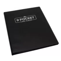 Kártyatartó mappa - fekete (9 kártyás )