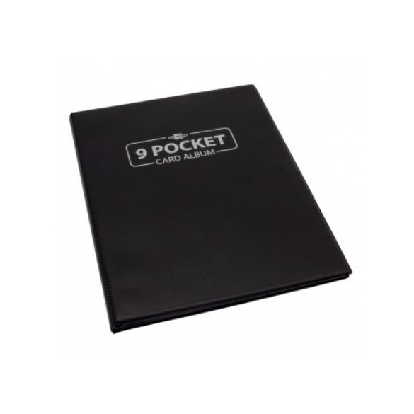 Card binder - kártya tartó mappa, fekete (9 kártyás)