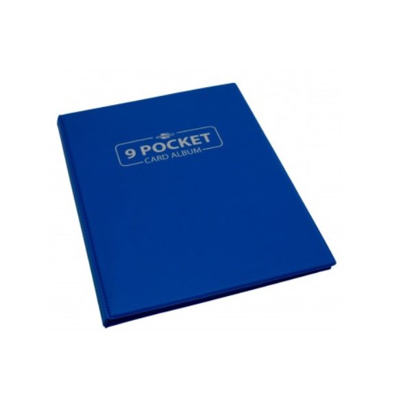 Card binder - kártya tartó mappa, kék (9 kártyás)