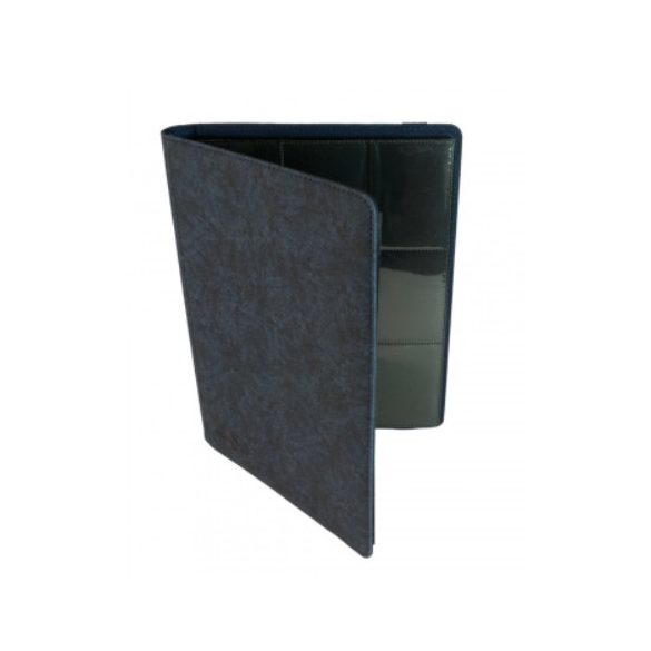 Card binder - kártya tartó mappa prémium, kék (9 kártyás)