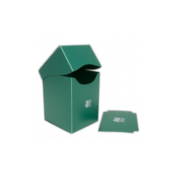 Deck Box - kártya tartó doboz - 100 darabos - zöld