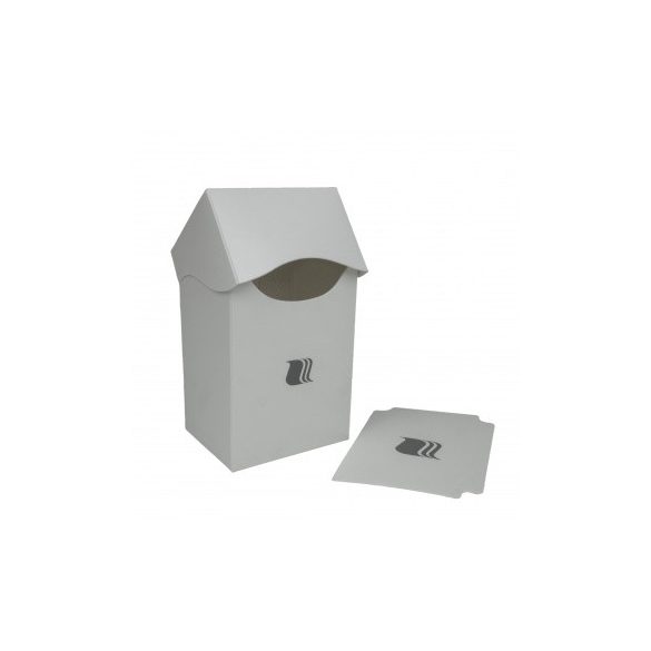 Deck Box - kártya tartó doboz - 100 darabos - fehér