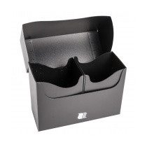 Deck Box - kártya tartó doboz - 160 darabos - fekete