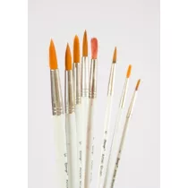 Modellező ecset - 00 méret, fehér