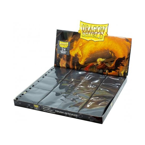 Dragon shield - 24 zsebes - lefűzhető kártyatartó