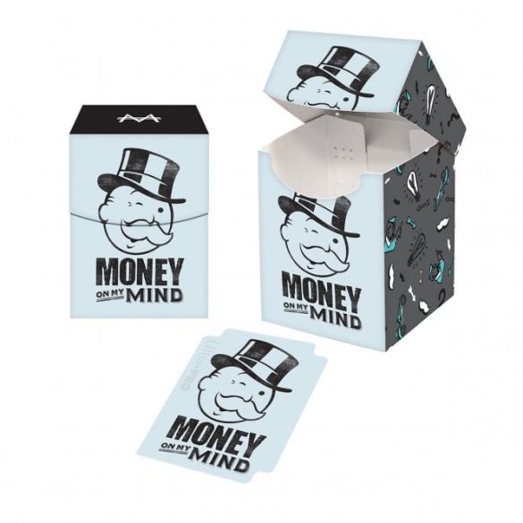 Deck Box - kártya tartó doboz - 100 darabos (Ultra pro - Monopoly)