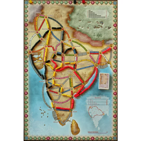 Ticket to Ride - India and Switzerland (eng)