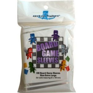 Kártyavédő tok - 65 x 100 mm - 100 darabos (Board Game Sleeves)
